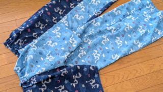 型紙なし・ほどかずOK！古い浴衣を簡単リメイク｜初心者向けパンツの作り方【写真付き】